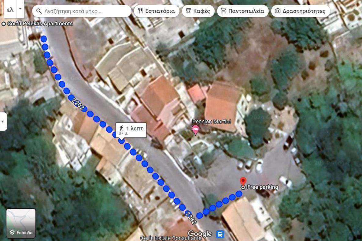 Corfu Pelekas Apartment 2 外观 照片
